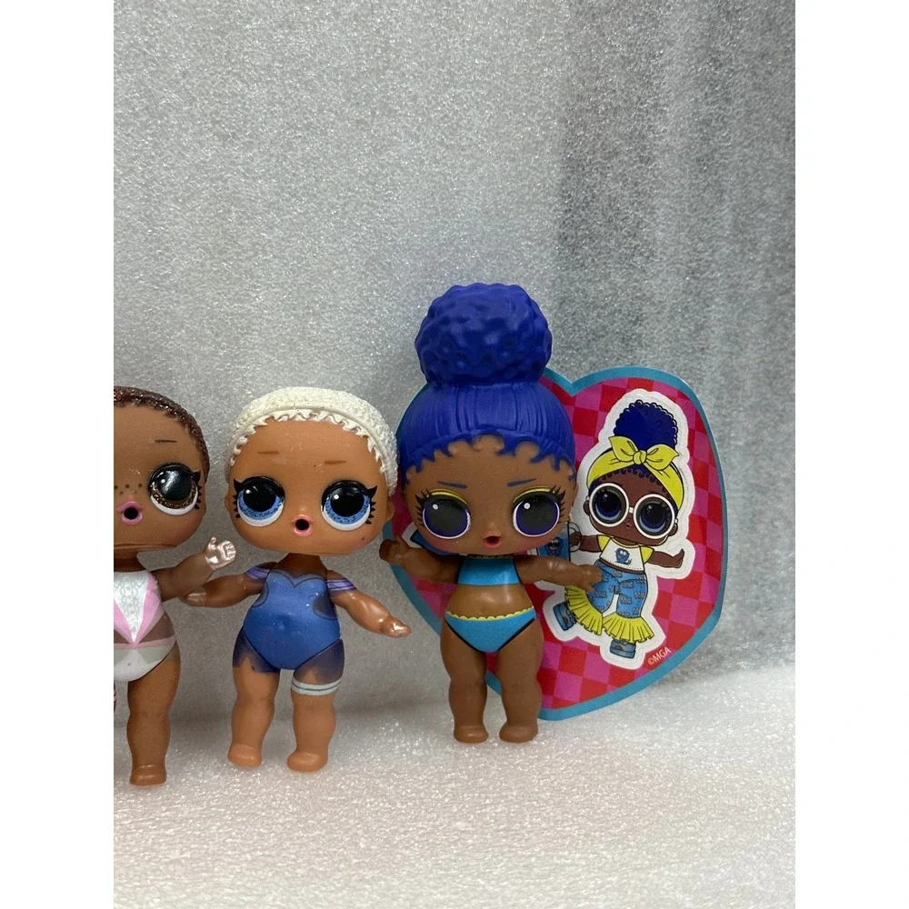 L.O.L. Surprise! Dolls Lot Kids OS Multicolor Glitter Figures Pet Excellent‎